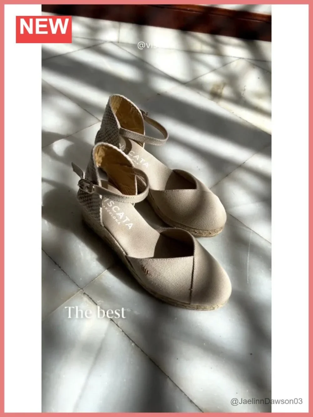 Handmade Spanish Espadrille Wedges Low Heel Ankle Strap Women's Sandals Organic